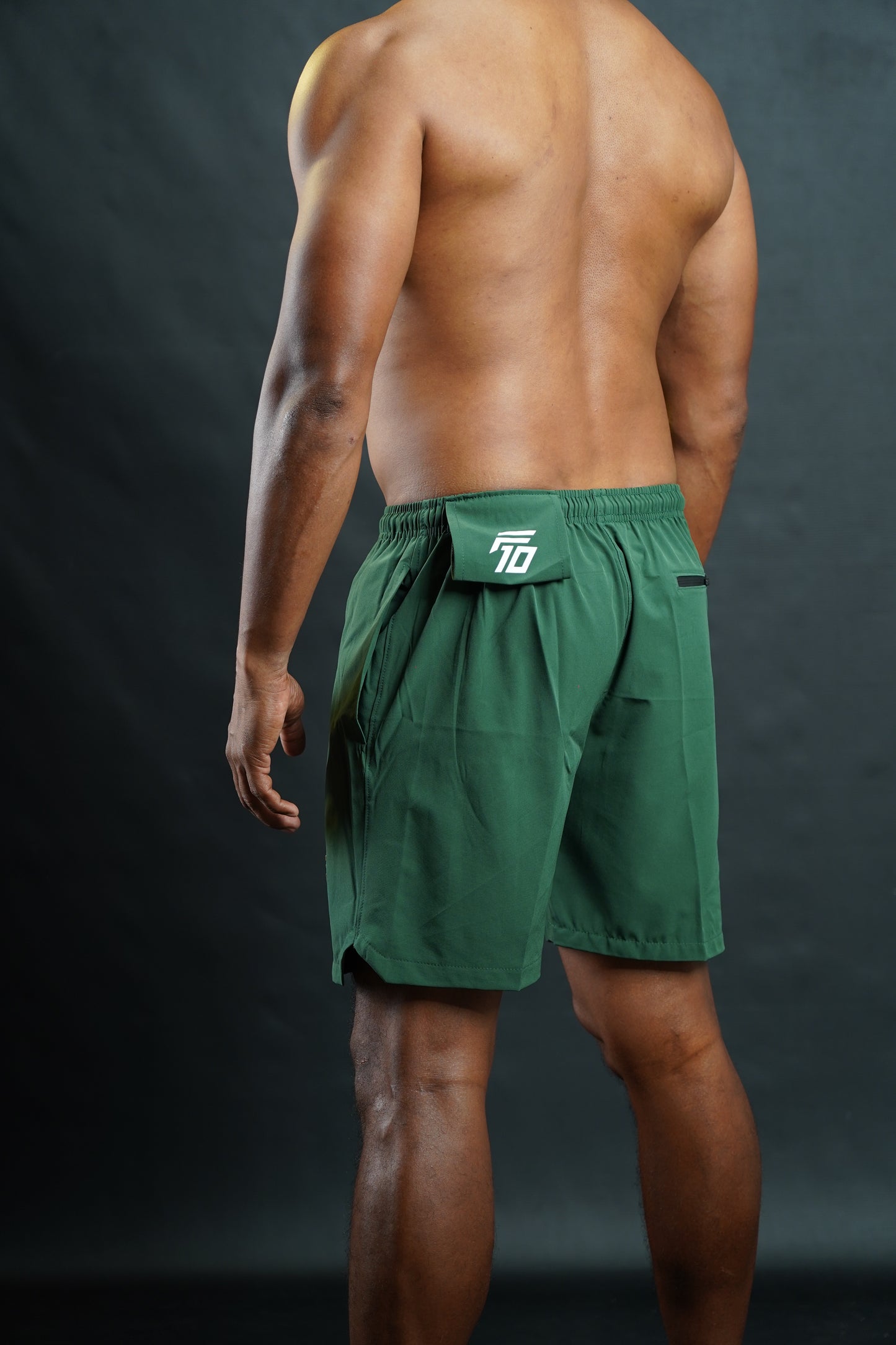 F10 Collection - Gym Short - Green