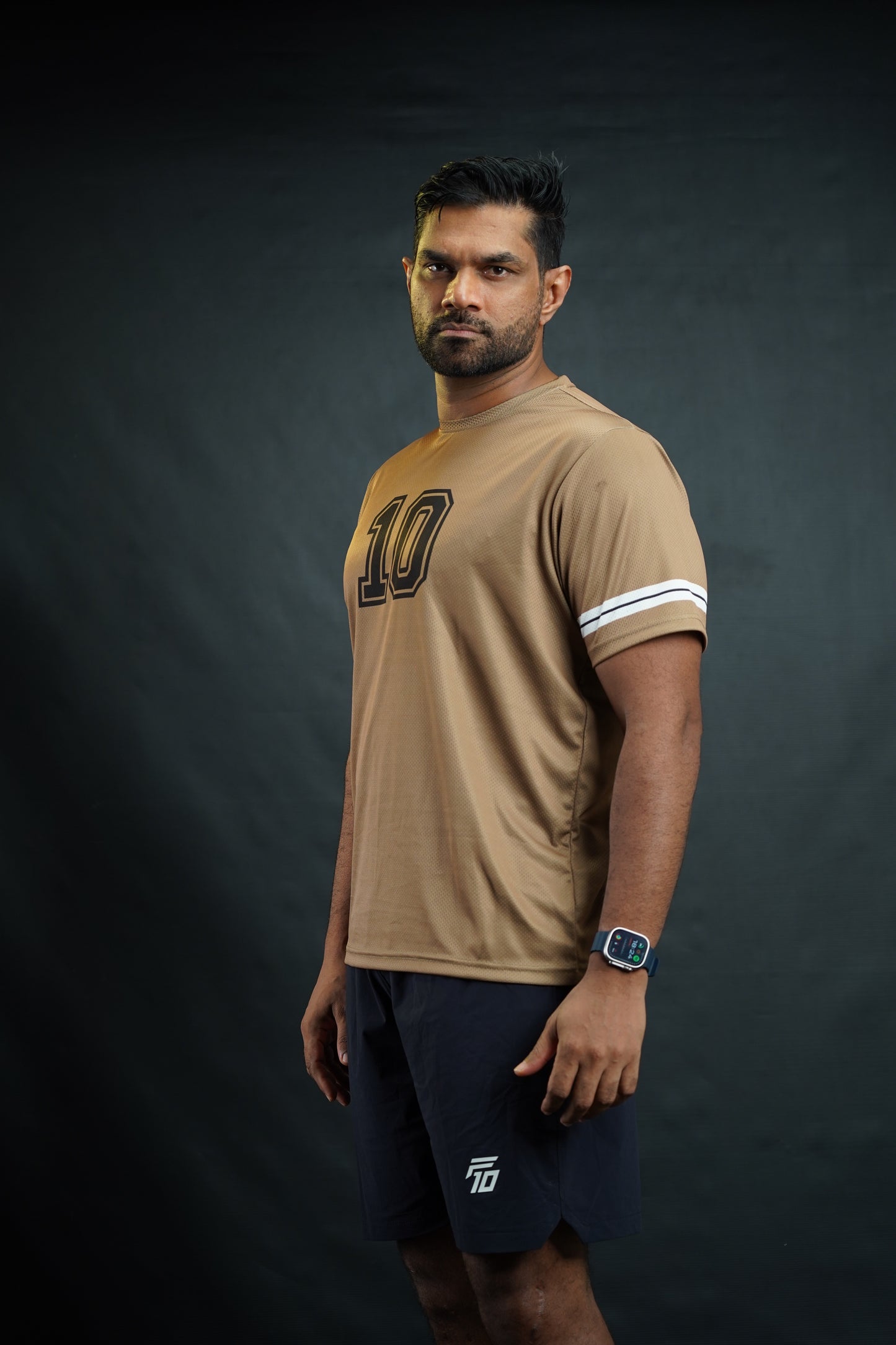F10 Collection - 10s Club - T-Shirt - Brown (Unisex)