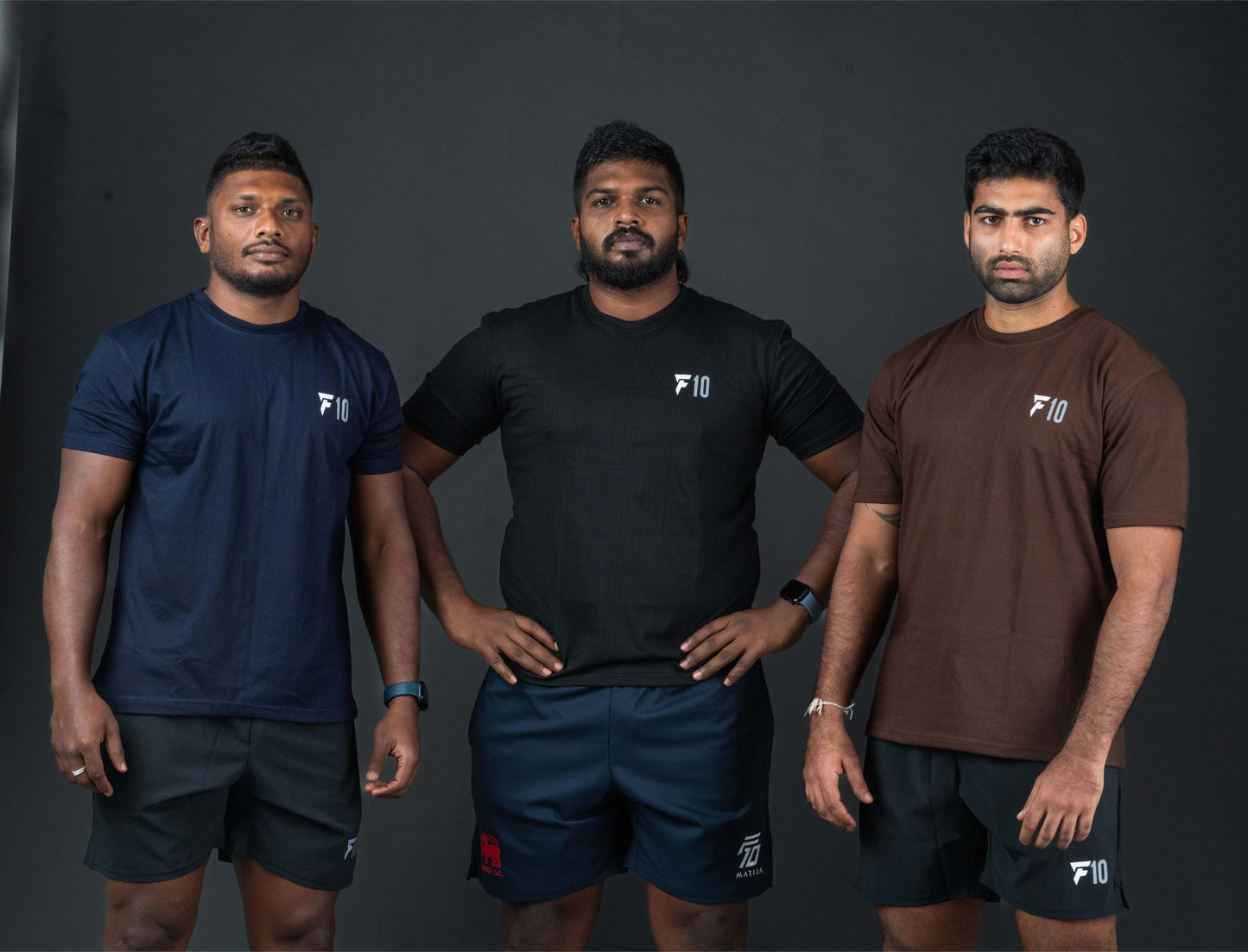 F10 Basics T-Shirt - Brown