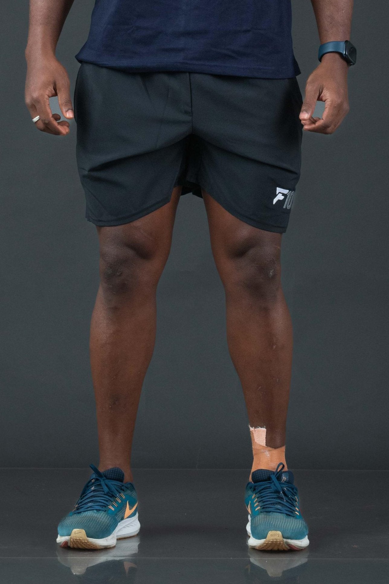 F10 Basic Gym Short - Black