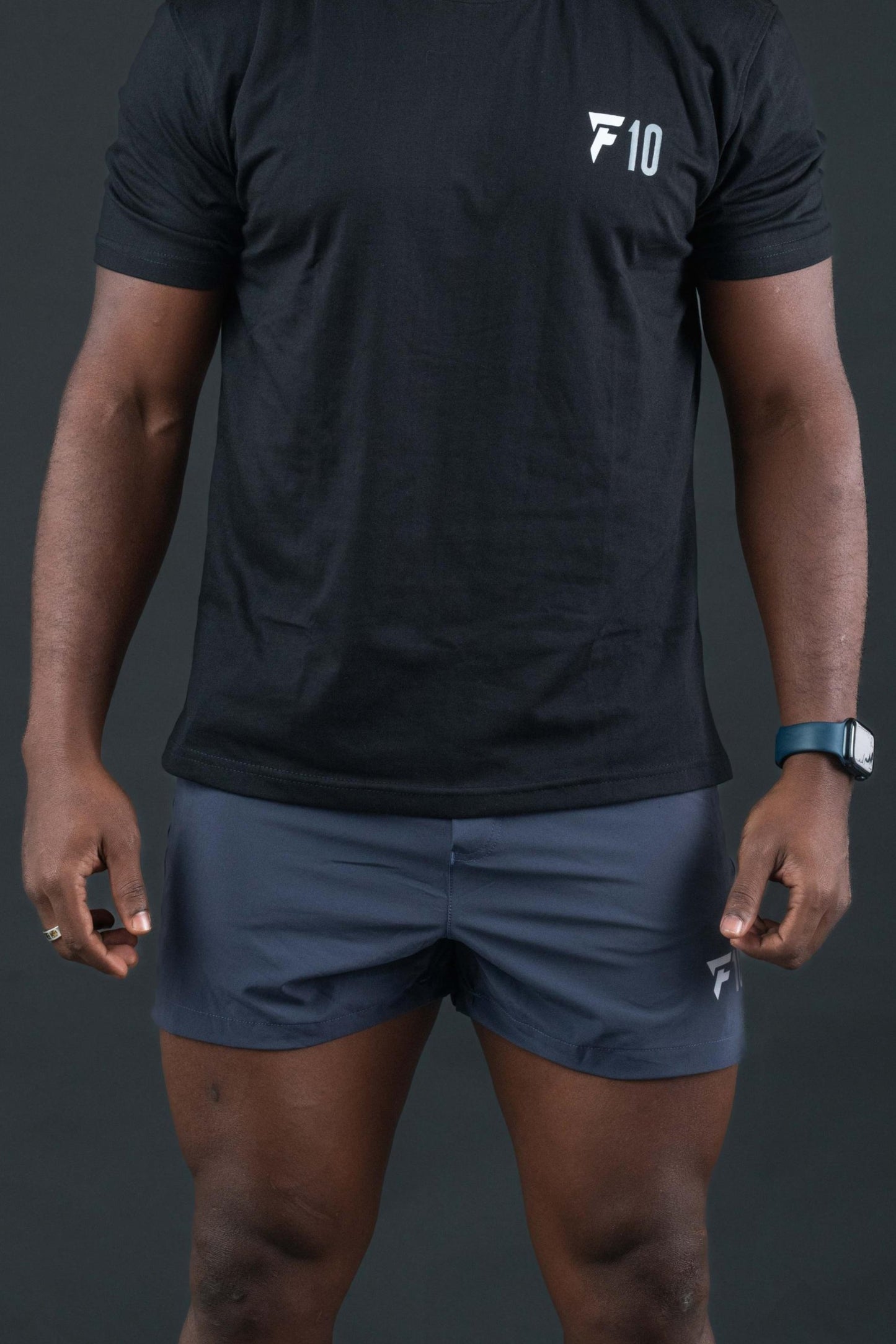F10 Basic Gym Short - Blue
