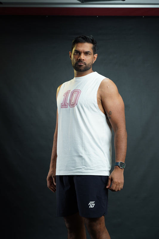F10 Collection - 10s Club - Tank Top - White (Unisex)