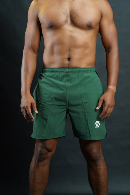 F10 Collection - Gym Short - Green