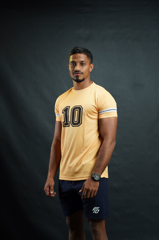 F10 Collection - 10s Club - T-Shirt - Yellow (Unisex)