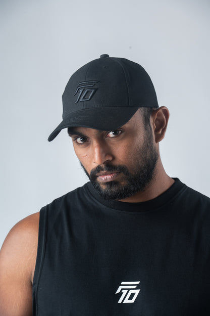 F10 Stylish Everyday Cap (Jet Black)