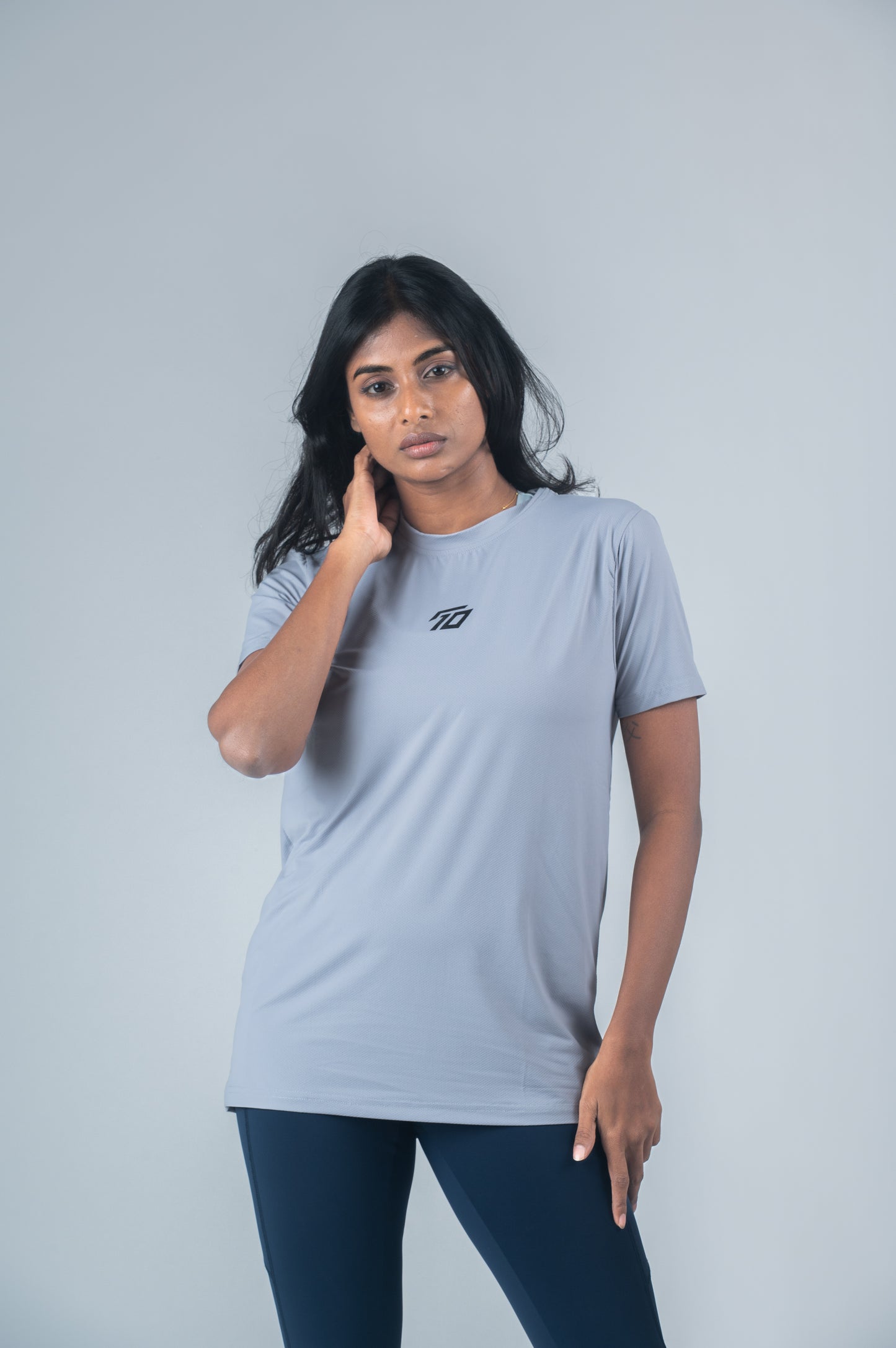 F10 Athlete Dri-FIT Tee (Pale Grey)