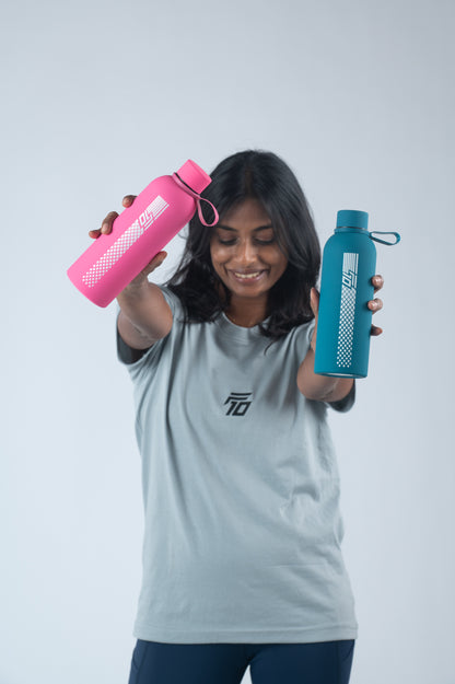 F10 Essential Thermos Bottle (Cool Blue)