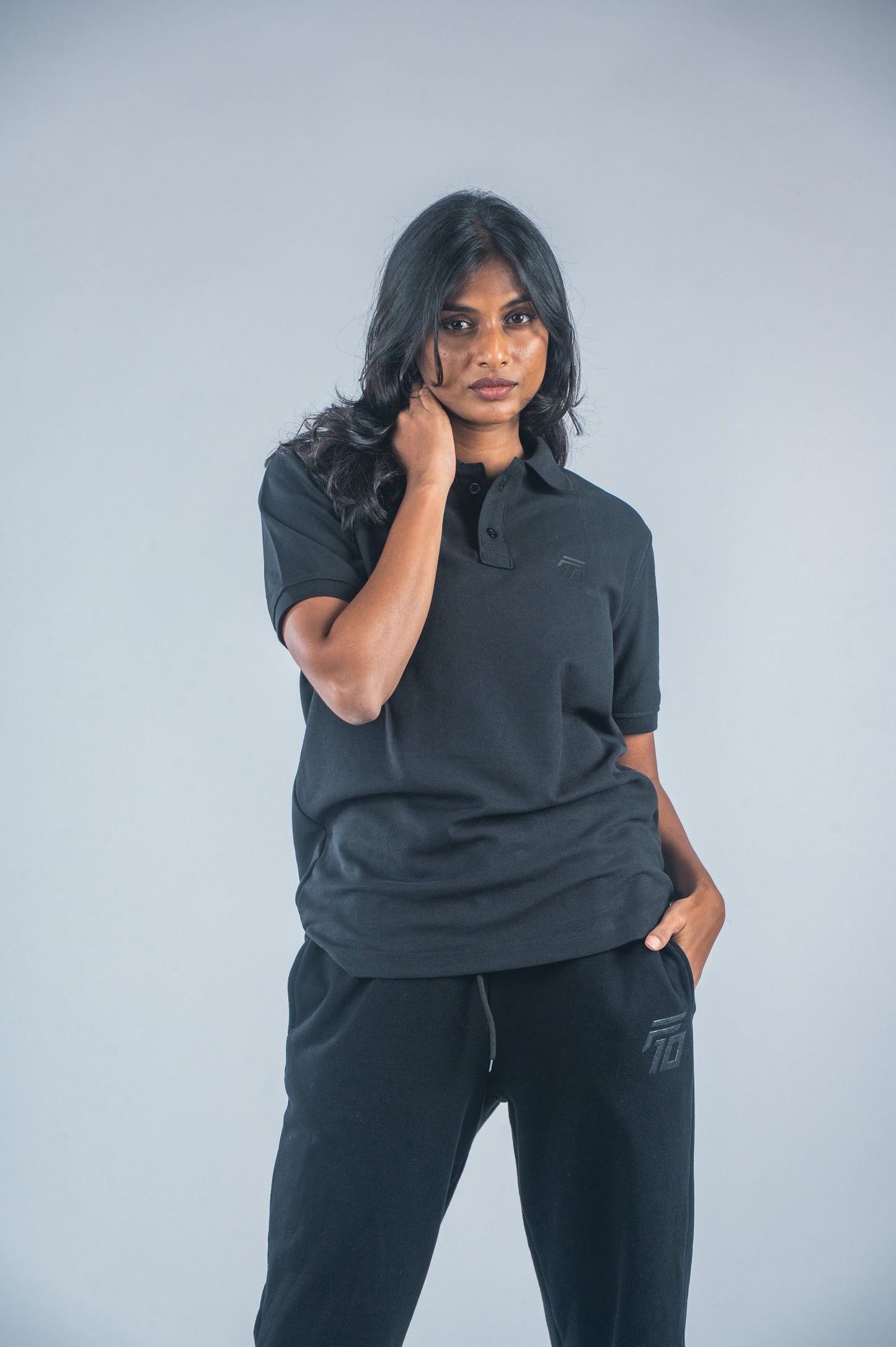 F10 Classic Everyday Polo - Black