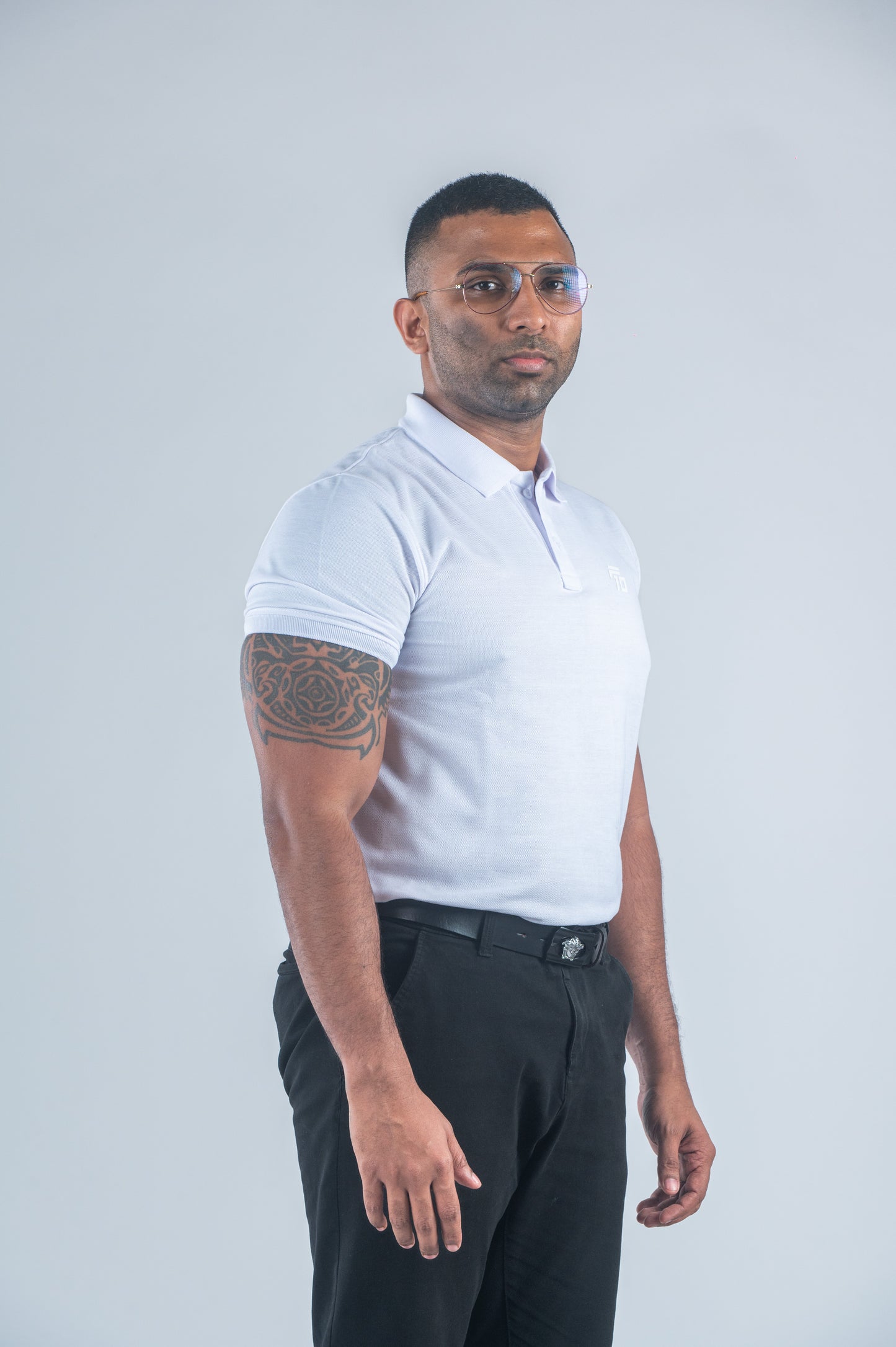 F10 Classic Everyday Polo - White