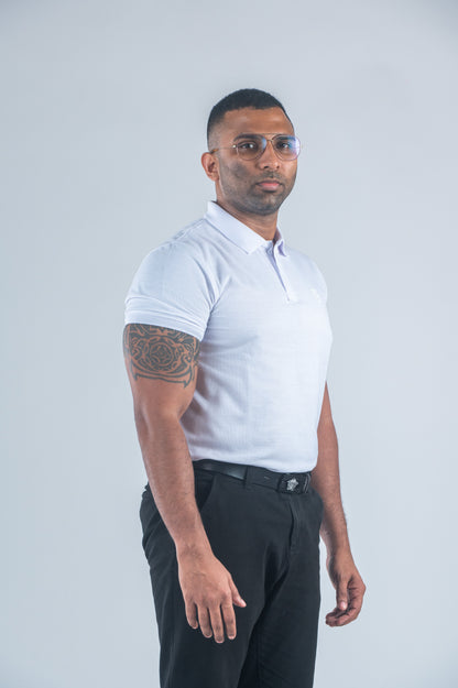 F10 Classic Everyday Polo - White